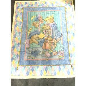 Bears Dressing Up, Baby Blanket, Cute Animals, Nursery, Bedding, ~ 250622-WH 336